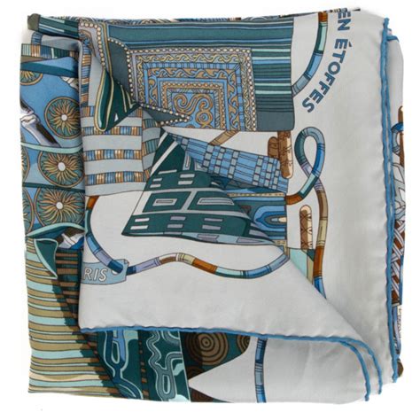 voyage en etoffes hermes scarf|Hermès Voyage en Étoffes Silk Scarf .